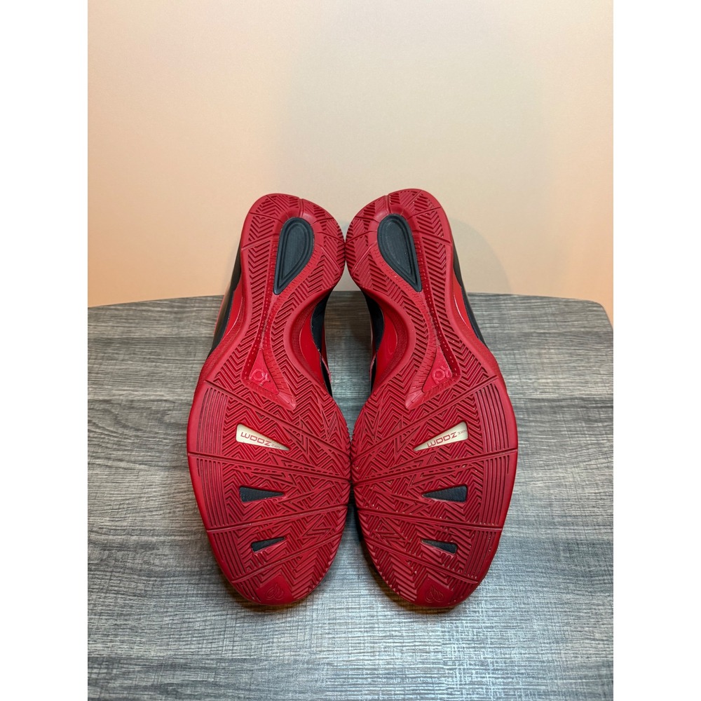 Nike KD 3 Kevin Durant Metallic Red Black White Basketball Shoes 417279-600 - Picture 5 of 5